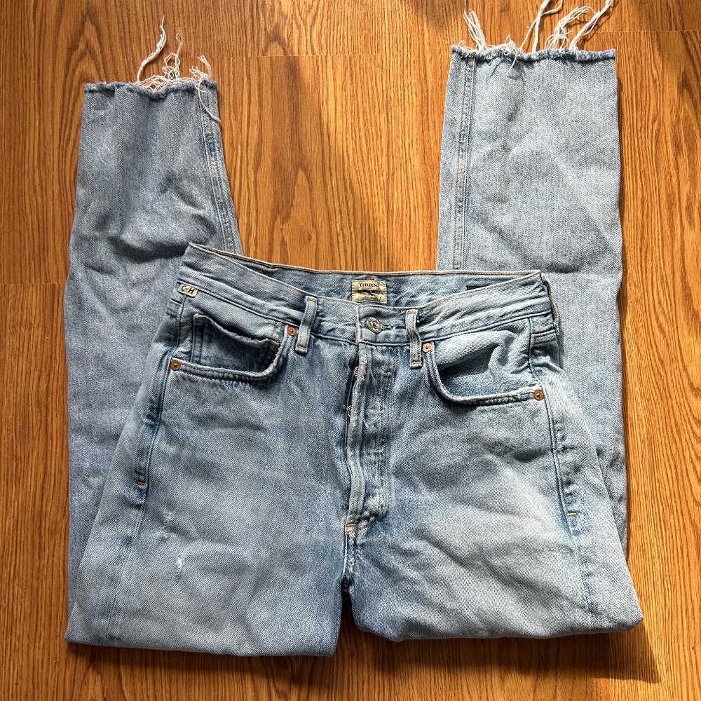 Citizens of Humanity Charlotte Crop Straight Leg Jeans